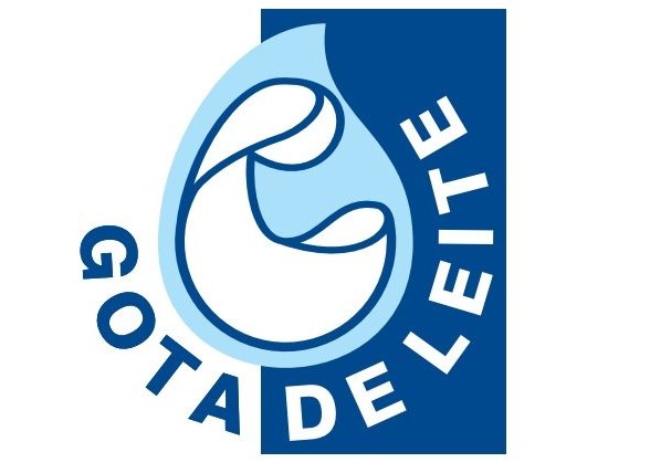 Logo Assistência à Infância de Santos Gota de Leite